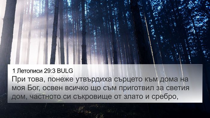 1 Летописи 29:3 BULG Bible Verse Image