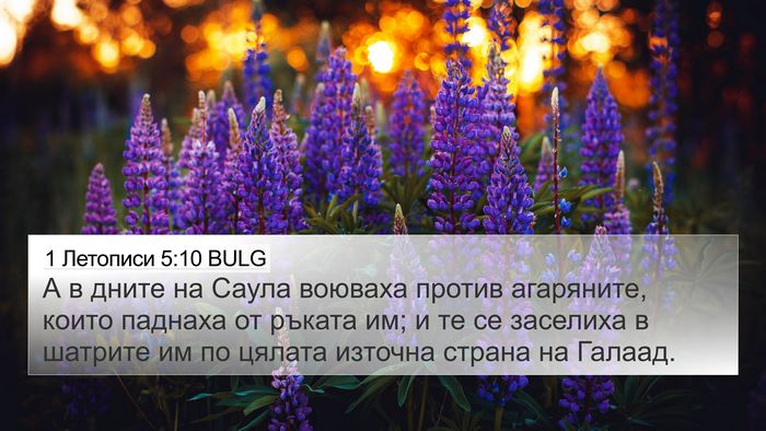 1 Летописи 5:10 BULG 4K Wallpaper - А в дните на Саула воюваха - 4K Wallpaper Bible Verse