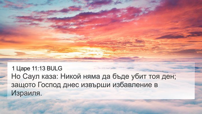 1 Царе 11:13 BULG Bible Verse Image