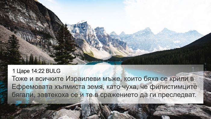 1 Царе 14:22 BULG Bible Verse Image