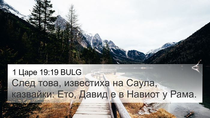1 Царе 19:19 BULG Bible Verse Image