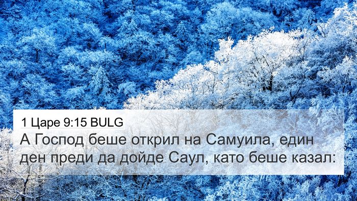 1 Царе 9:15 BULG 4K Wallpaper - А Господ беше открил на - 4K Wallpaper Bible Verse