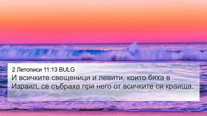 2 Летописи 11:13 BULG Bible Verse Image