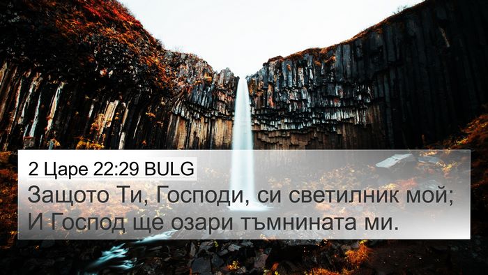 2 Царе 22:29 BULG Bible Verse Image