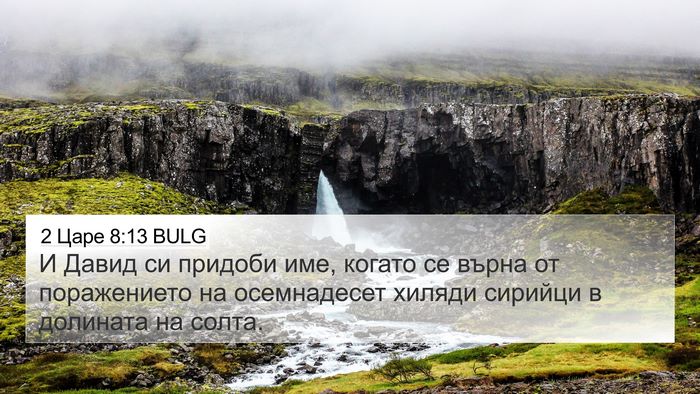 2 Царе 8:13 BULG Bible Verse Image