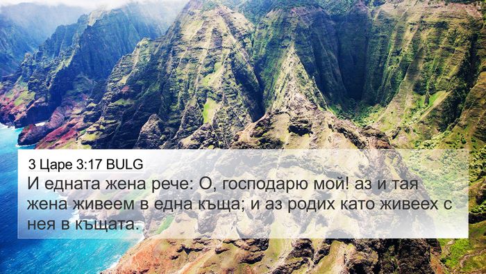 3 Царе 3:17 BULG 4K Wallpaper - И едната жена рече: О, - 4K Wallpaper Bible Verse