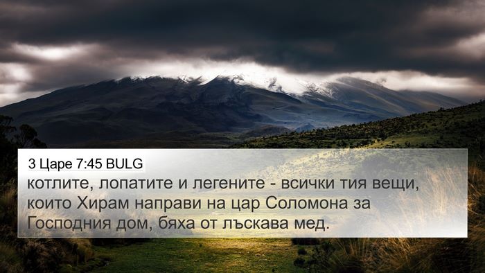 3 Царе 7:45 BULG Bible Verse Image