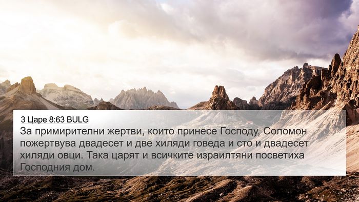 3 Царе 8:63 BULG Bible Verse Image
