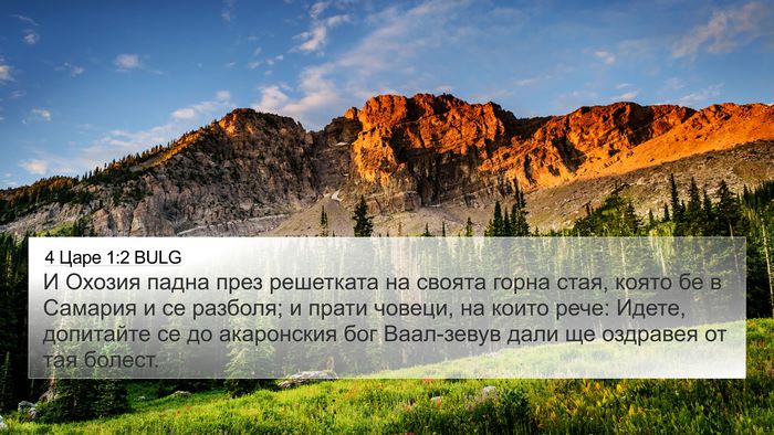 4 Царе 1:2 BULG Bible Verse Image