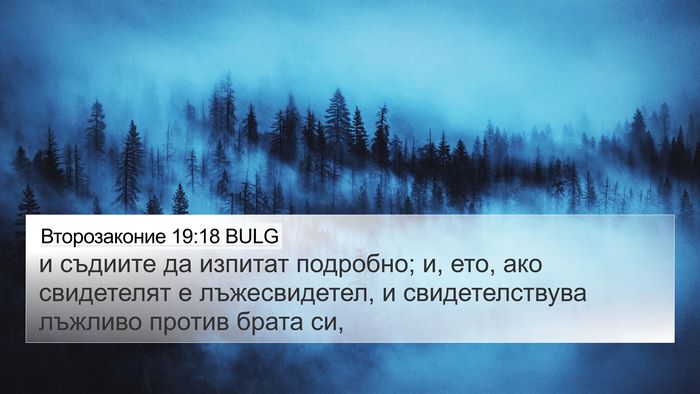 Второзаконие 19:18 BULG Bible Verse Image