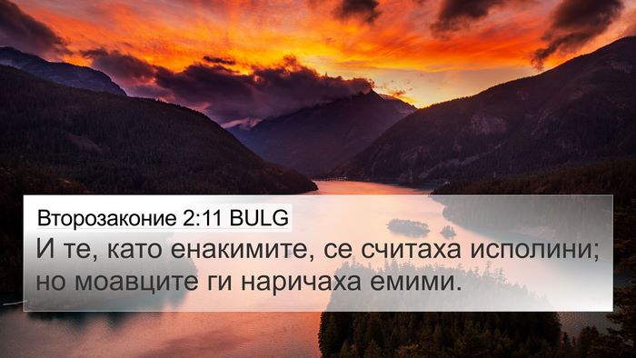 Второзаконие 2:11 BULG Bible Verse Image