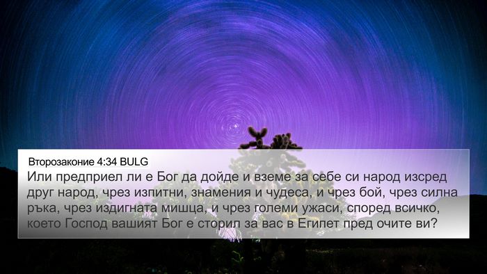 Второзаконие 4:34 BULG Bible Verse Image