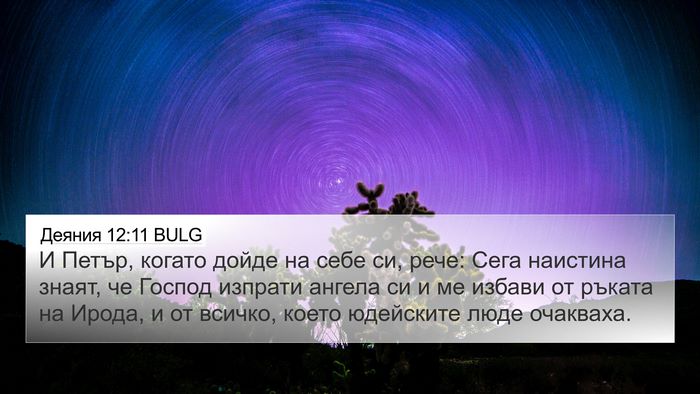 Деяния 12:11 BULG Bible Verse Image