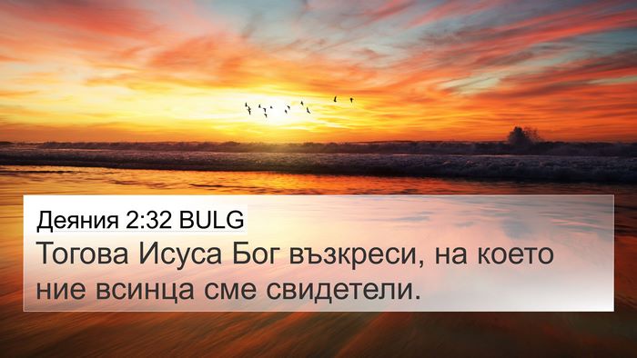 Деяния 2:32 BULG Bible Verse Image