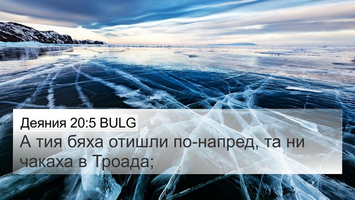 Деяния 20:5 BULG Bible Verse Image