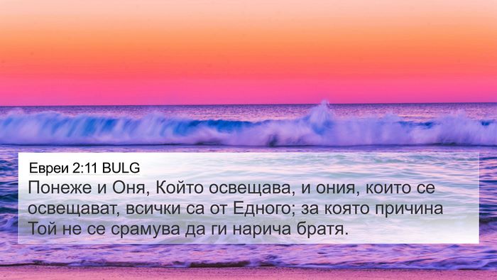 Евреи 2:11 BULG Bible Verse Image