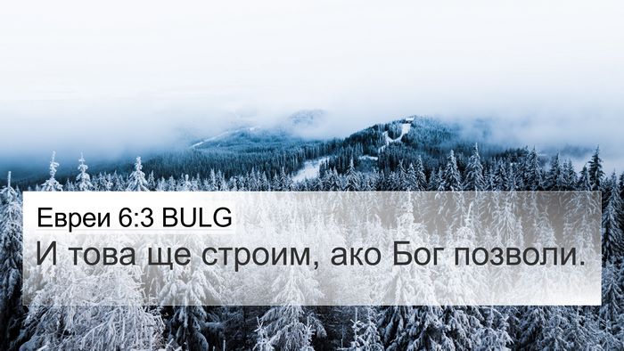 Евреи 6:3 BULG Bible Verse Image