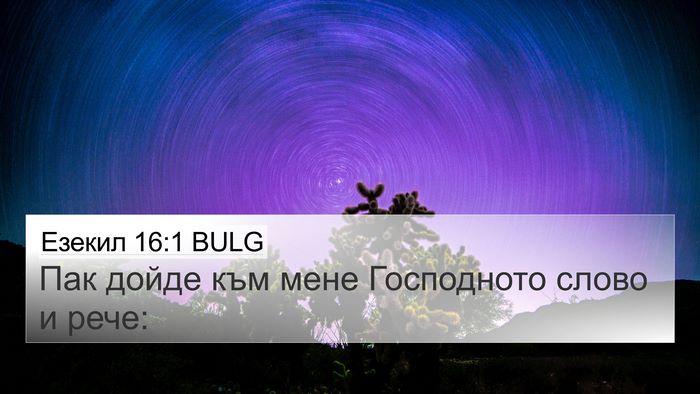 Езекил 16:1 BULG Bible Verse Image