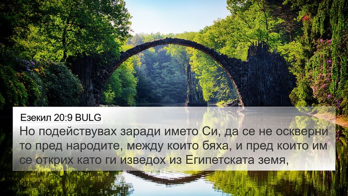 Езекил 20:9 BULG Bible Verse Image