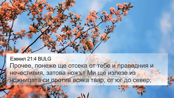 Езекил 21:4 BULG Bible Verse Image