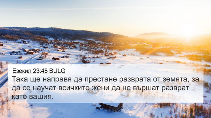 Езекил 23:48 BULG Bible Verse Image