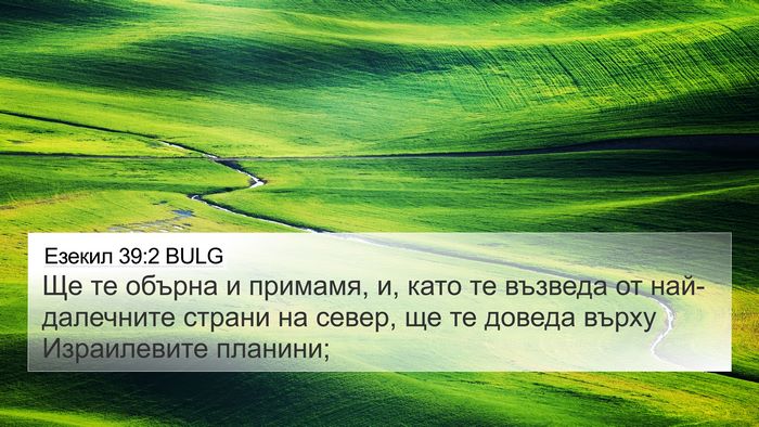 Езекил 39:2 BULG Bible Verse Image