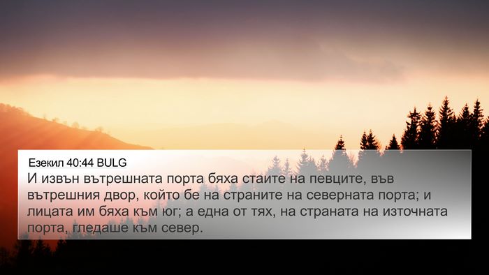 Езекил 40:44 BULG Bible Verse Image