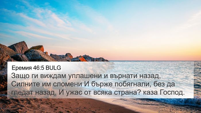 Еремия 46:5 BULG Bible Verse Image