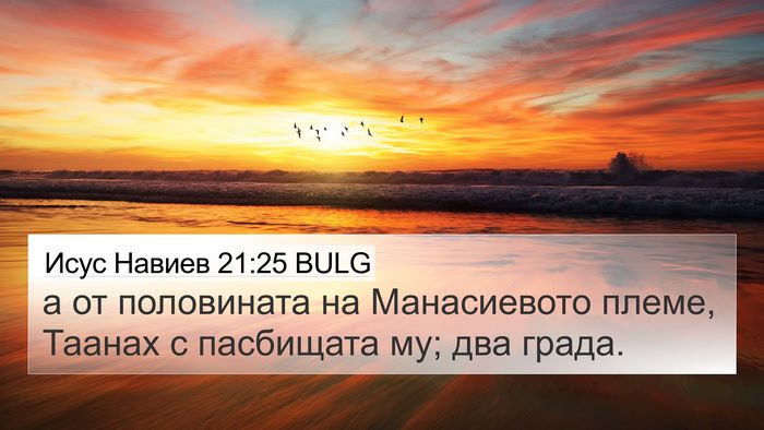 Исус Навиев 21:25 BULG 4K Wallpaper - а от половината на - 4K Wallpaper Bible Verse