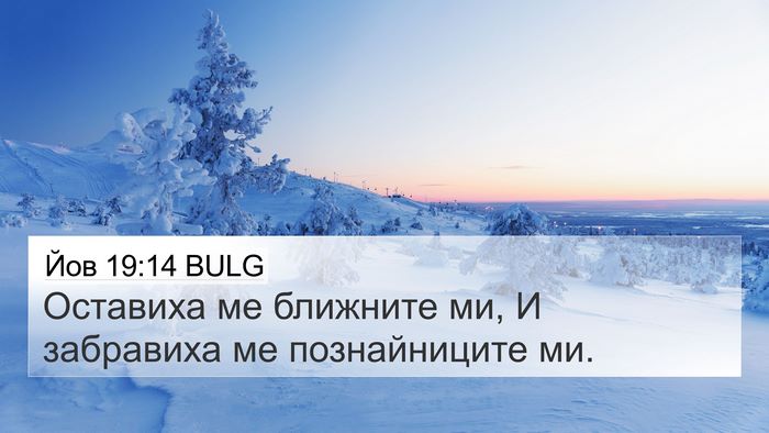 Йов 19:14 BULG Bible Verse Image