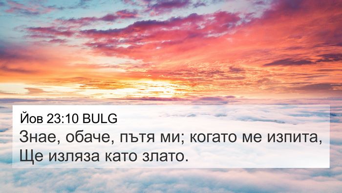Йов 23:10 BULG Bible Verse Image
