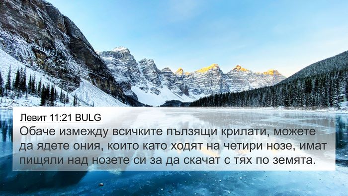 Левит 11:21 BULG 4K Wallpaper - Обаче измежду всичките - 4K Wallpaper Bible Verse
