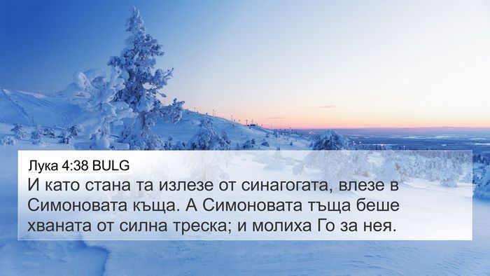 Лука 4:38 BULG Bible Verse Image