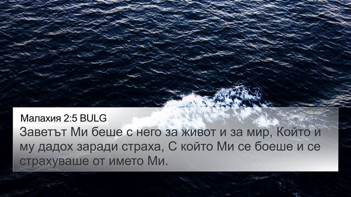 Малахия 2:5 BULG Bible Verse Image