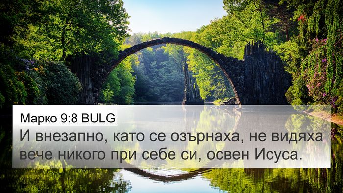 Марко 9:8 BULG Bible Verse Image