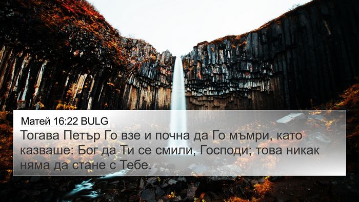 Матей 16:22 BULG Bible Verse Image