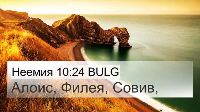 Неемия 10:24 BULG 4K Wallpaper - Алоис, Филея, - 4K Wallpaper Bible Verse