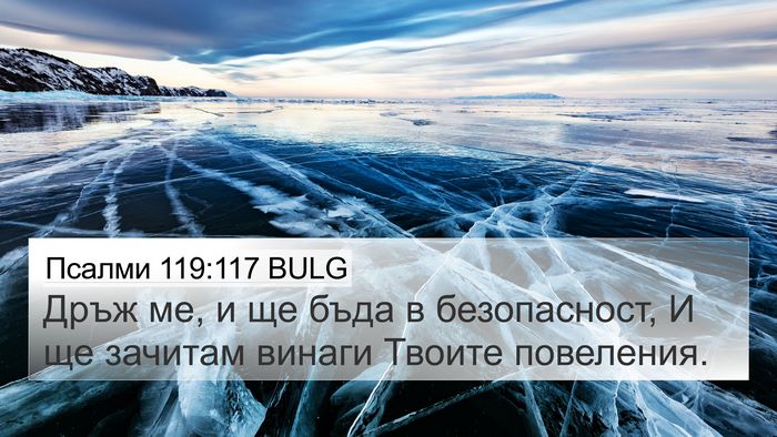 Псалми 119:117 BULG Bible Verse Image