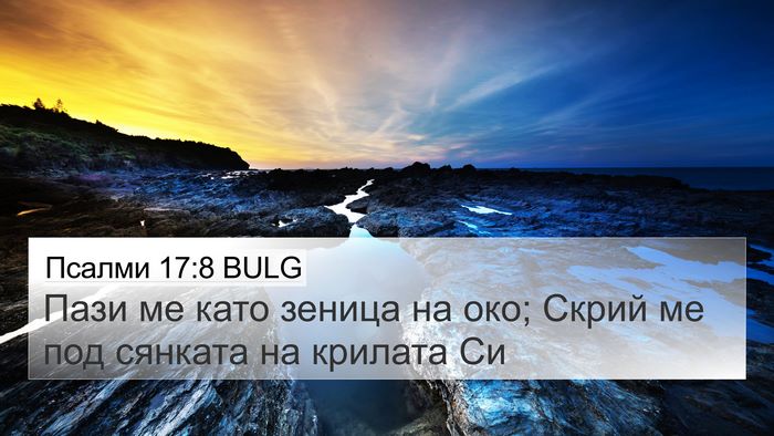 Псалми 17:8 BULG Bible Verse Image