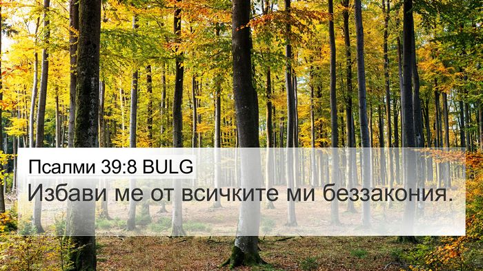 Псалми 39:8 BULG Bible Verse Image