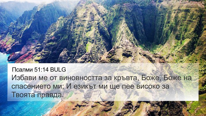 Псалми 51:14 BULG Bible Verse Image