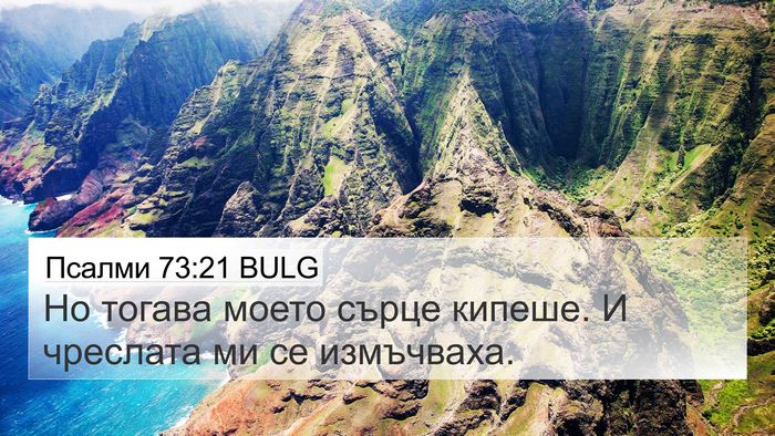 Псалми 73:21 BULG Bible Verse Image