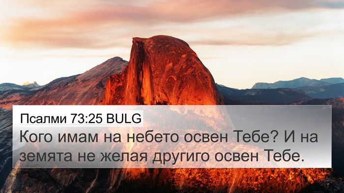 Псалми 73:25 BULG Bible Verse Image