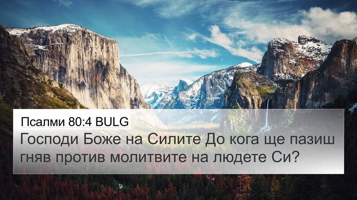 Псалми 80:4 BULG Bible Verse Image
