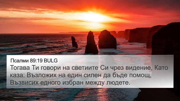 Псалми 89:19 BULG Bible Verse Image