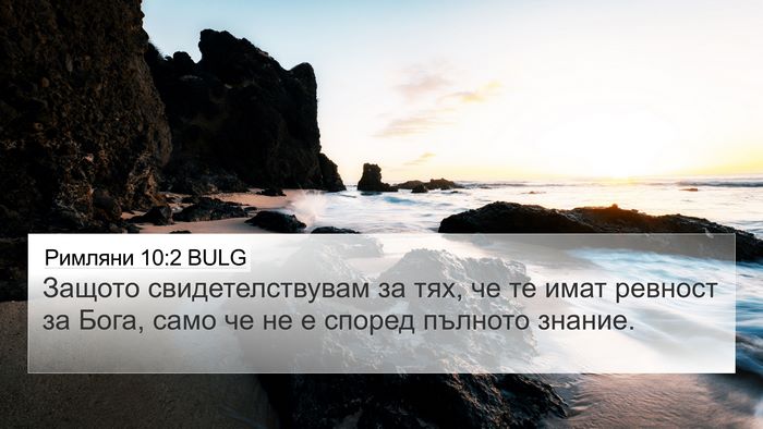 Римляни 10:2 BULG Bible Verse Image