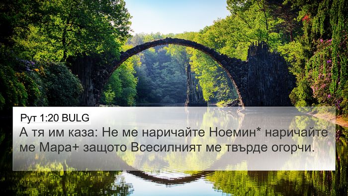 Рут 1:20 BULG Bible Verse Image