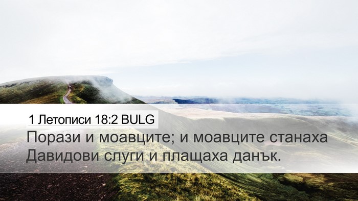 1 Летописи 18:2 BULG Bible Verse Image