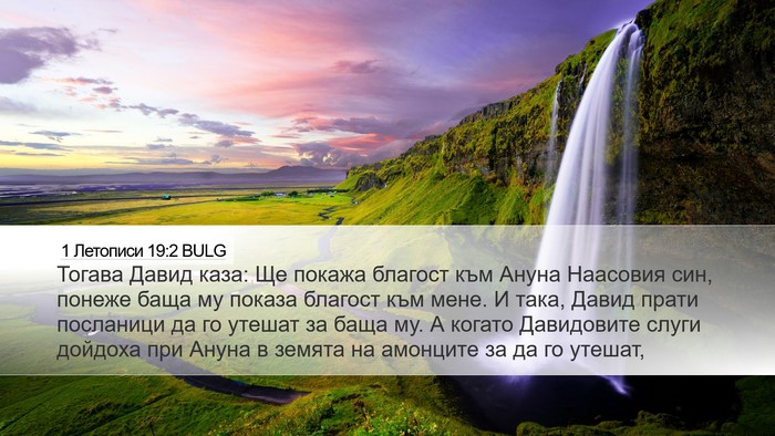 1 Летописи 19:2 BULG Bible Verse Image