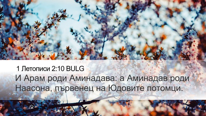 1 Летописи 2:10 BULG Bible Verse Image